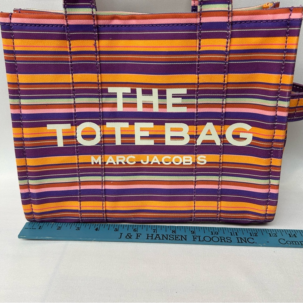 Marc Jacobs Vibrant Striped Tote - Picture 8 of 9